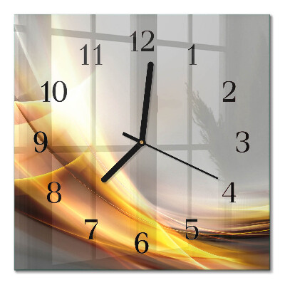 Quadratische wanduhr modern Abstraktion