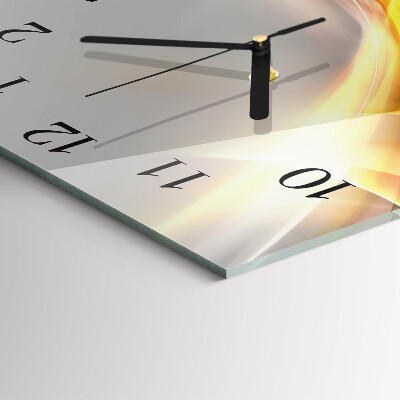 Quadratische wanduhr modern Abstraktion