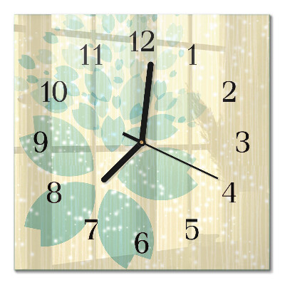 Moderne wanduhr quadratisch Abstraktion
