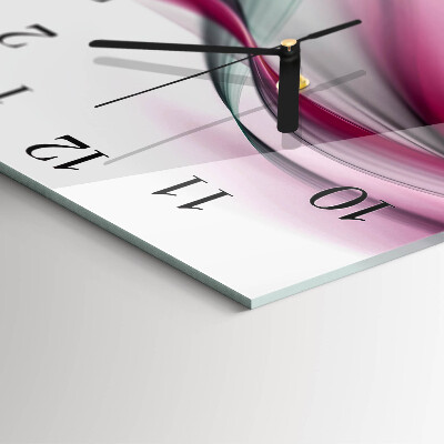 Quadratische wanduhr modern Abstraktion