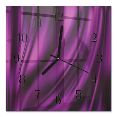 Quadratische wanduhr Abstraktion