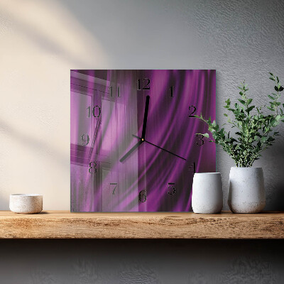 Quadratische wanduhr Abstraktion
