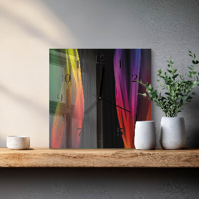 Moderne wanduhr quadratisch Abstraktion