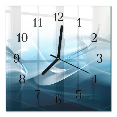 Wanduhr mit motiv quadratisch Abstraktion