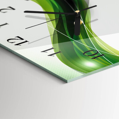 Quadratische wanduhr Abstraktion