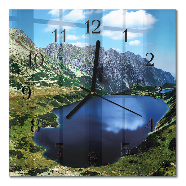 Glasuhr quadratisch Morskie Oko