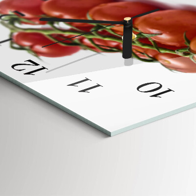 Wanduhr mit motiv quadratisch Tomaten