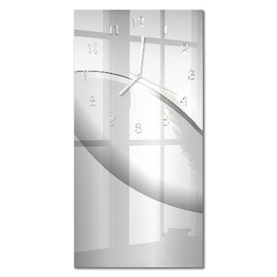 Moderne wanduhr vertikal Muster