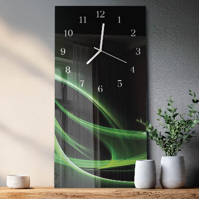 Wanduhr design ausgefallen vertikal Abstraktion
