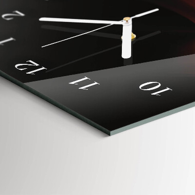 Wanduhr mit motiv vertikal Abstraktion