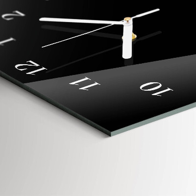 Wanduhr design ausgefallen vertikal Rose