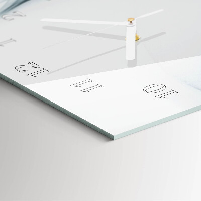 Wanduhr mit motiv vertikal Abstraktion