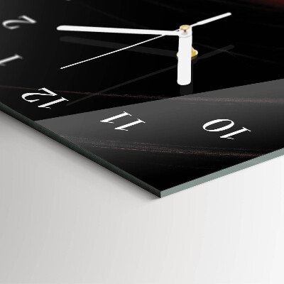 Wanduhr mit motiv vertikal Abstraktion
