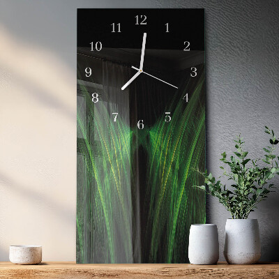 Moderne wanduhr vertikal Weit