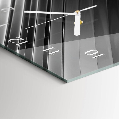 Wanduhr mit motiv vertikal Abstraktion