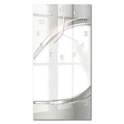 Moderne wanduhr vertikal Muster