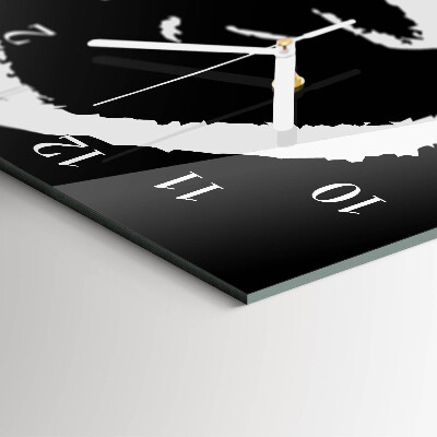 Vertikale Uhr Abstraktion