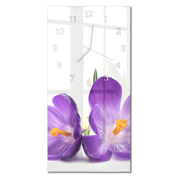 Vertikale Uhr Blume