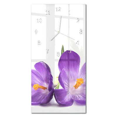 Vertikale Uhr Blume