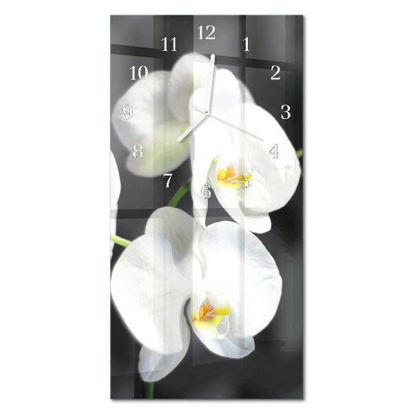 Vertikale Uhr Orchidee