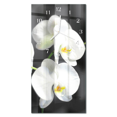 Vertikale Uhr Orchidee