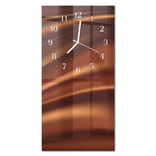 Moderne wanduhr vertikal Muster