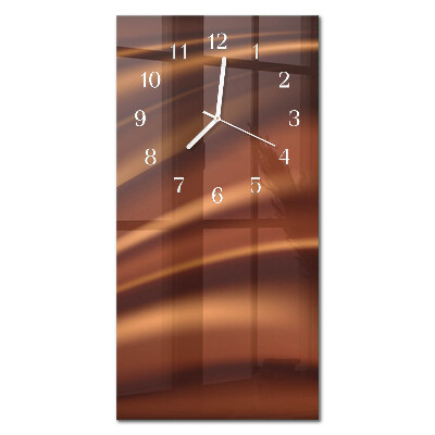 Moderne wanduhr vertikal Muster