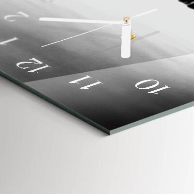 Moderne wanduhr vertikal Strand