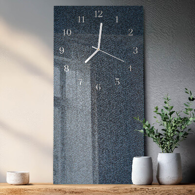 Wanduhr mit motiv vertikal Plastik