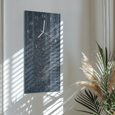 Wanduhr mit motiv vertikal Plastik