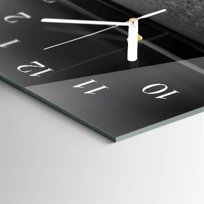 Wanduhr aus glas horizontal Schrankklavier