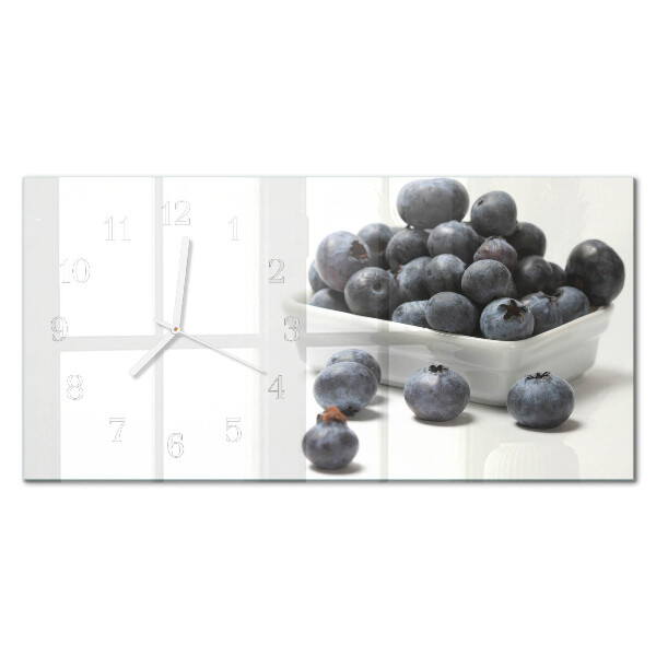 Horizontale Uhr Blaubeeren