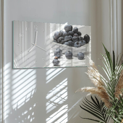 Horizontale Uhr Blaubeeren