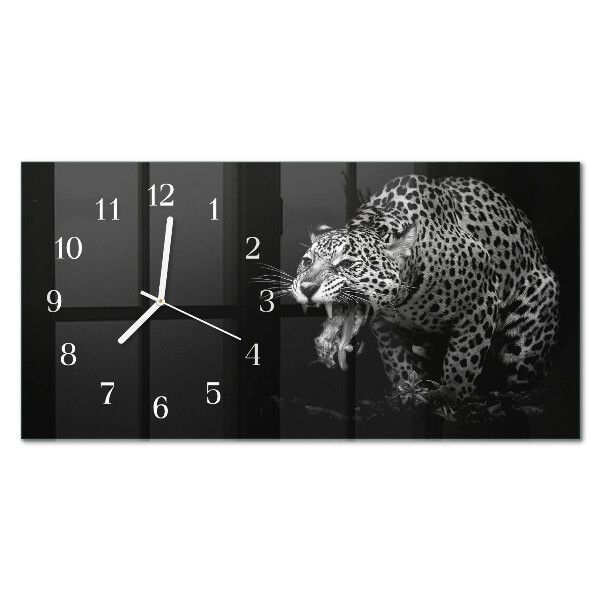 Glasuhr horizontal Amerikanischer Jaguar