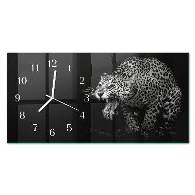 Glasuhr horizontal Amerikanischer Jaguar