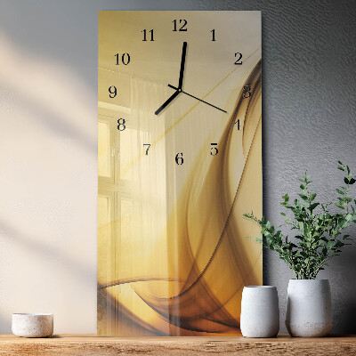 Moderne wanduhr vertikal Abstraktion
