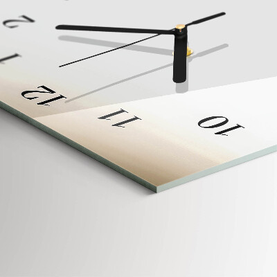 Wanduhr design ausgefallen vertikal Abstrakte Linien