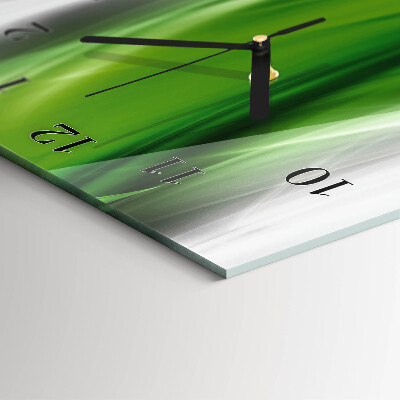 Wanduhr mit motiv vertikal Abstraktion