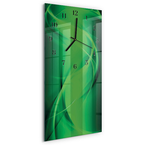 Wanduhr design ausgefallen vertikal Abstraktion