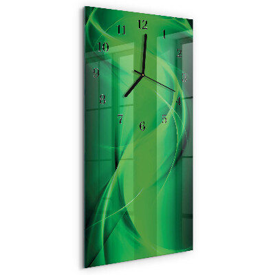 Wanduhr design ausgefallen vertikal Abstraktion