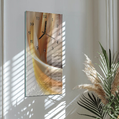 Moderne wanduhr vertikal Abstraktion
