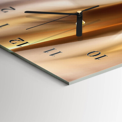 Moderne wanduhr vertikal Abstraktion