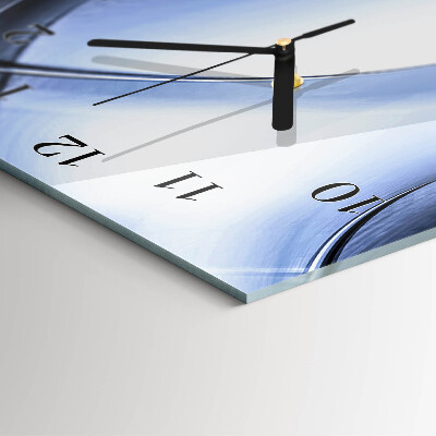 Moderne wanduhr vertikal Abstraktion