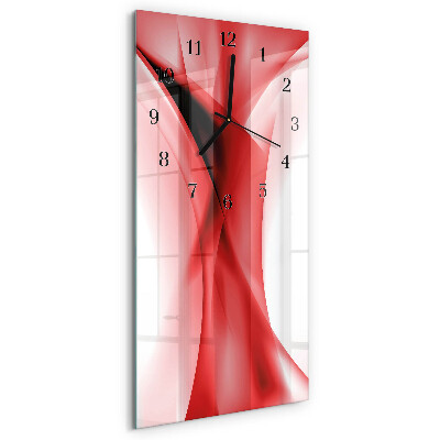 Wanduhr design ausgefallen vertikal Muster