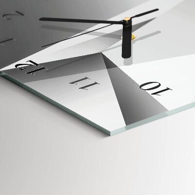 Wanduhr design ausgefallen vertikal Muster