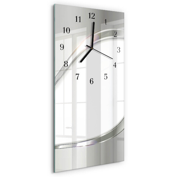 Wanduhr mit motiv vertikal Muster