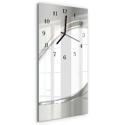 Wanduhr mit motiv vertikal Muster