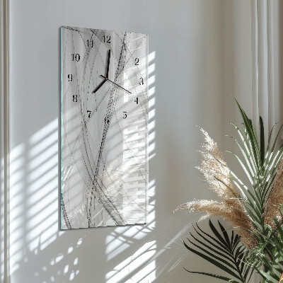 Wanduhr mit motiv vertikal Vorhang