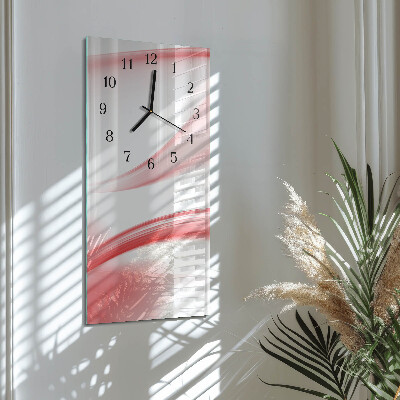 Wanduhr design ausgefallen vertikal Abstrakte Kunst