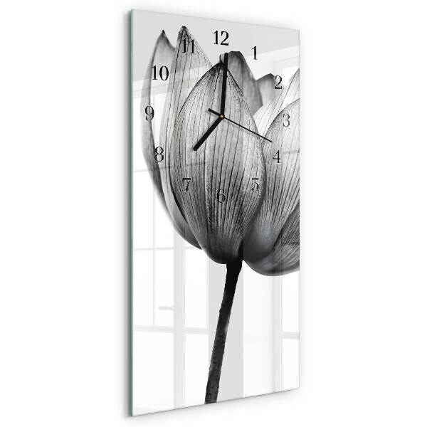 Vertikale Uhr Tulpe